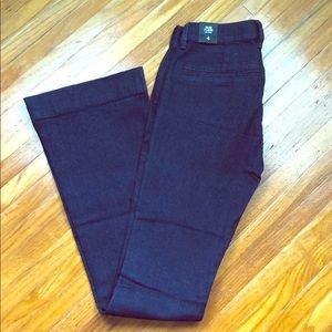 Express Slim Flare Mid Rise Dark Wash Jean SZ4 NEW